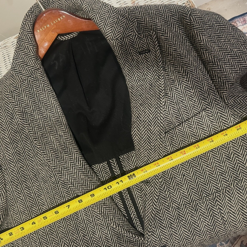 POLO RALPH LAUREN ARCHIVAL TWEED BLAZER - Picture 11 of 12